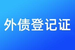 外債登記證登報掛失